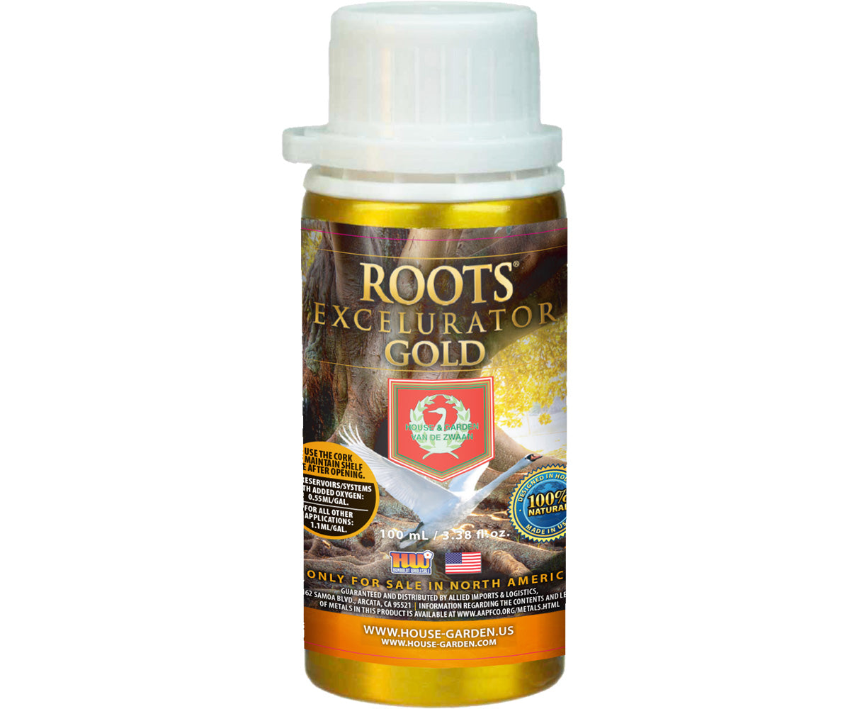 House and Garden Root Excelurator Gold