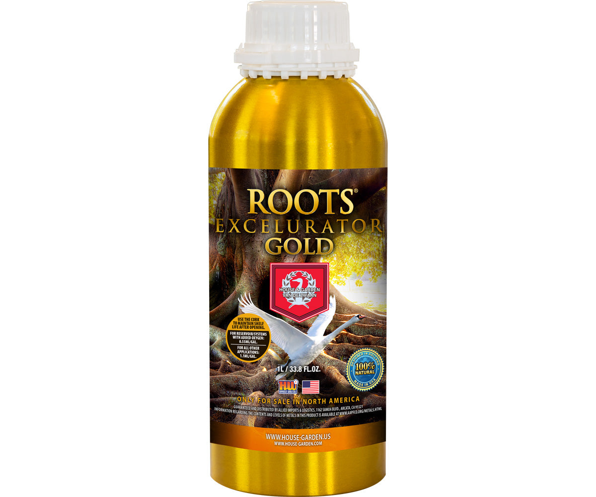 House and Garden Root Excelurator Gold