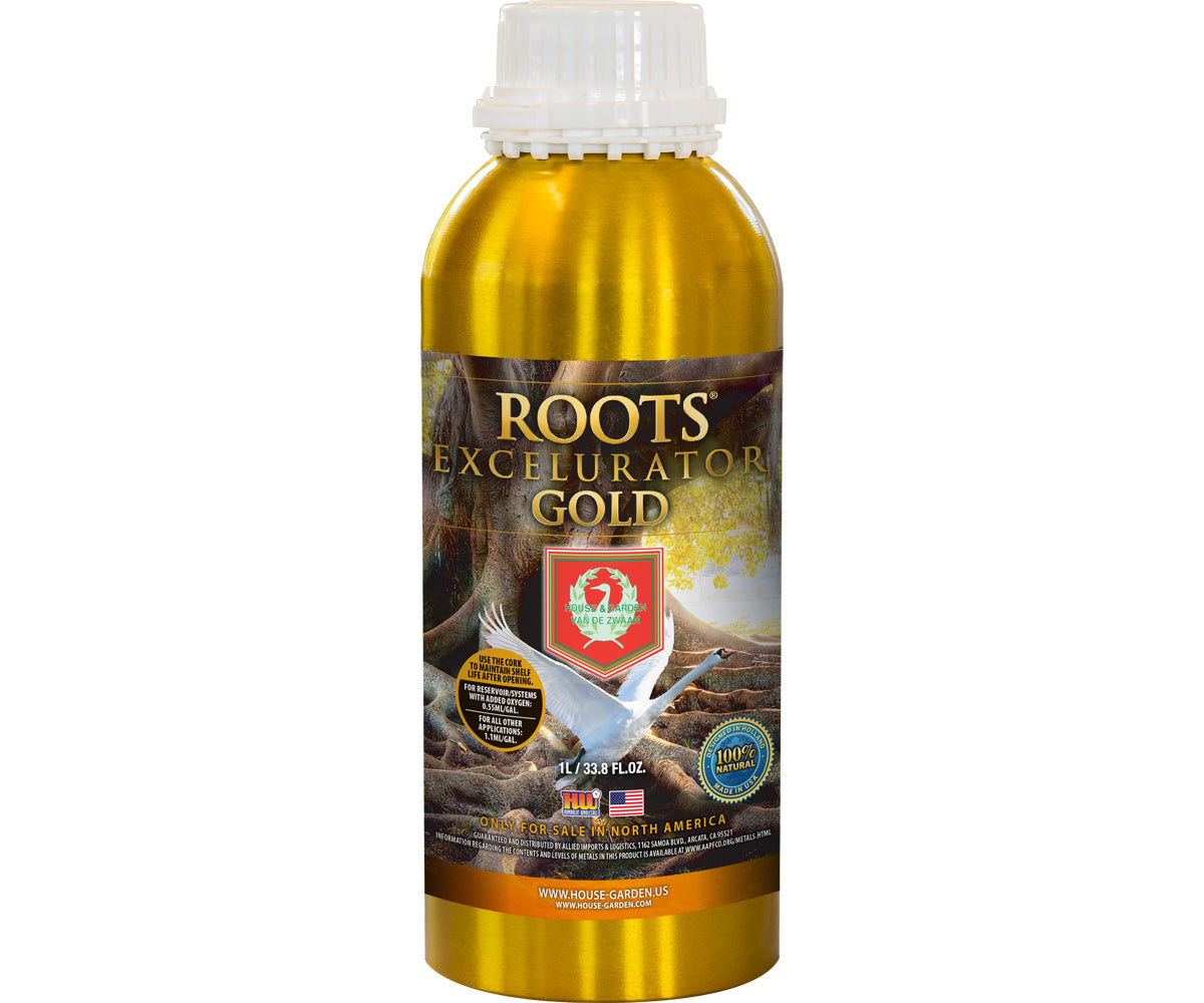 House and Garden Root Excelurator Gold