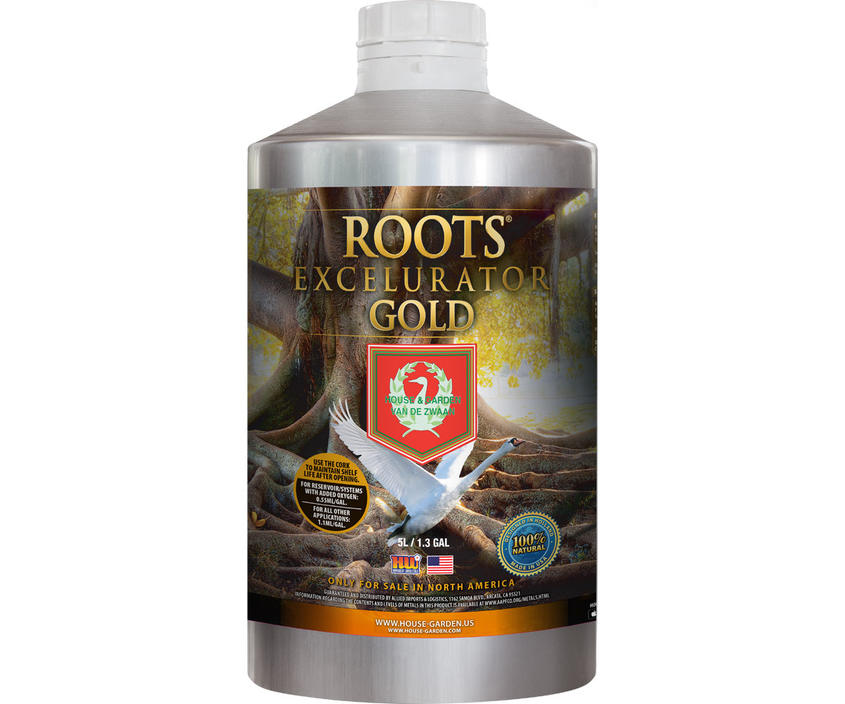 House and Garden Root Excelurator Gold