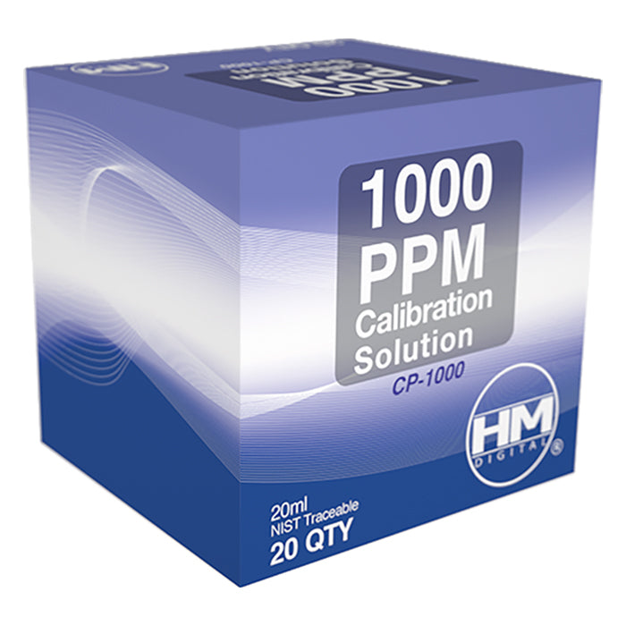 Solución de calibración HM Digital TDS 1000 ppm 