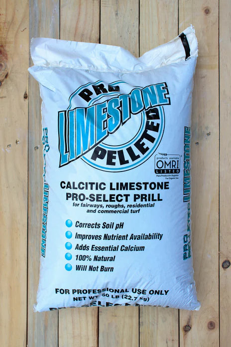 Pro Pelleted Calcitic Lime Standard Prill 50 lbs