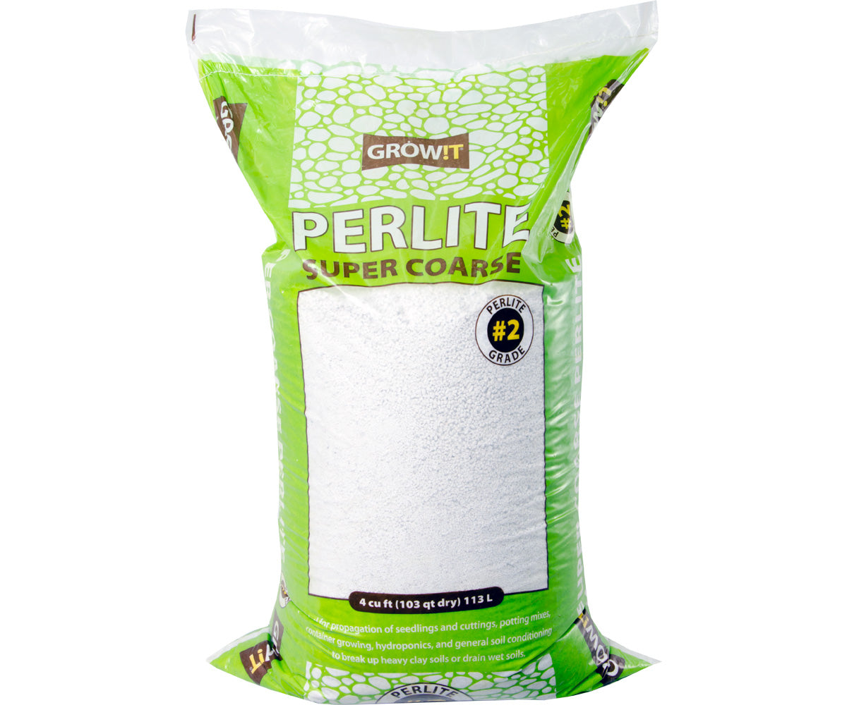 GROW!T Perlite Grade #2, Super Coarse, 4 cu ft