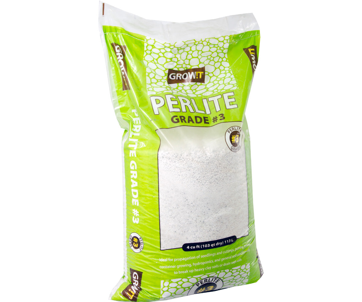 GROW!T Perlite Grade #3, Coarse, 4 cu ft