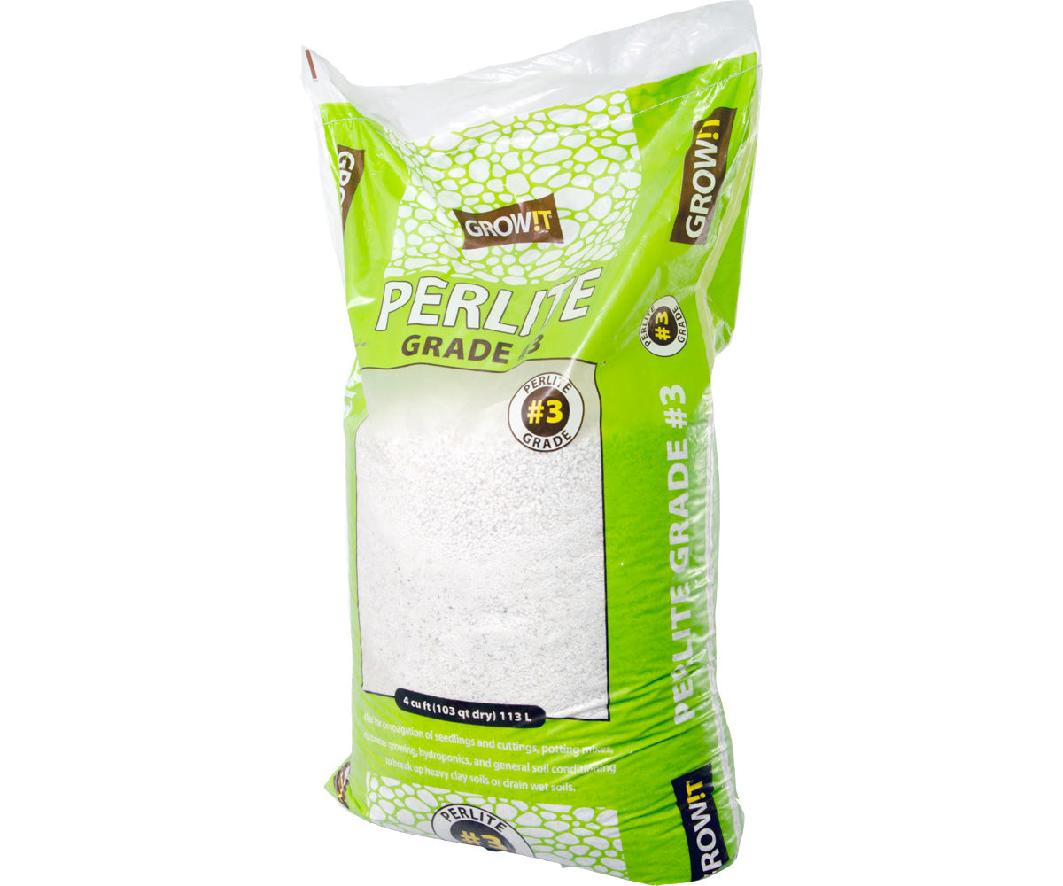 GROW!T Perlite Grade #3, Coarse, 4 cu ft