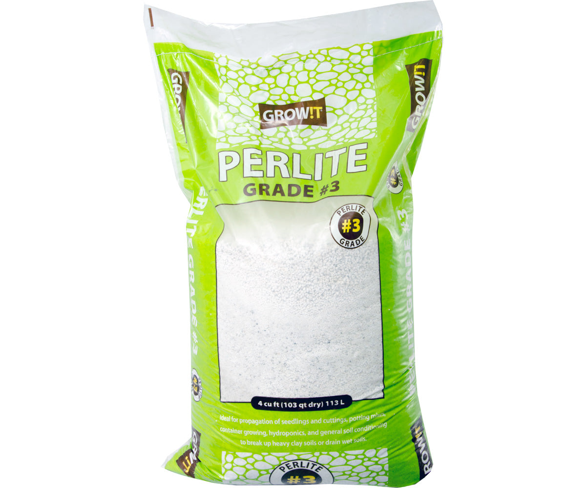 GROW!T Perlite Grade #3, Coarse, 4 cu ft