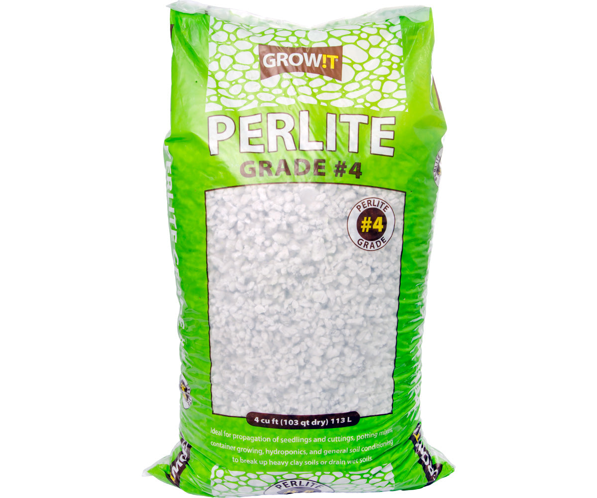 GROW!T Perlite Grade #4, 4 cu ft