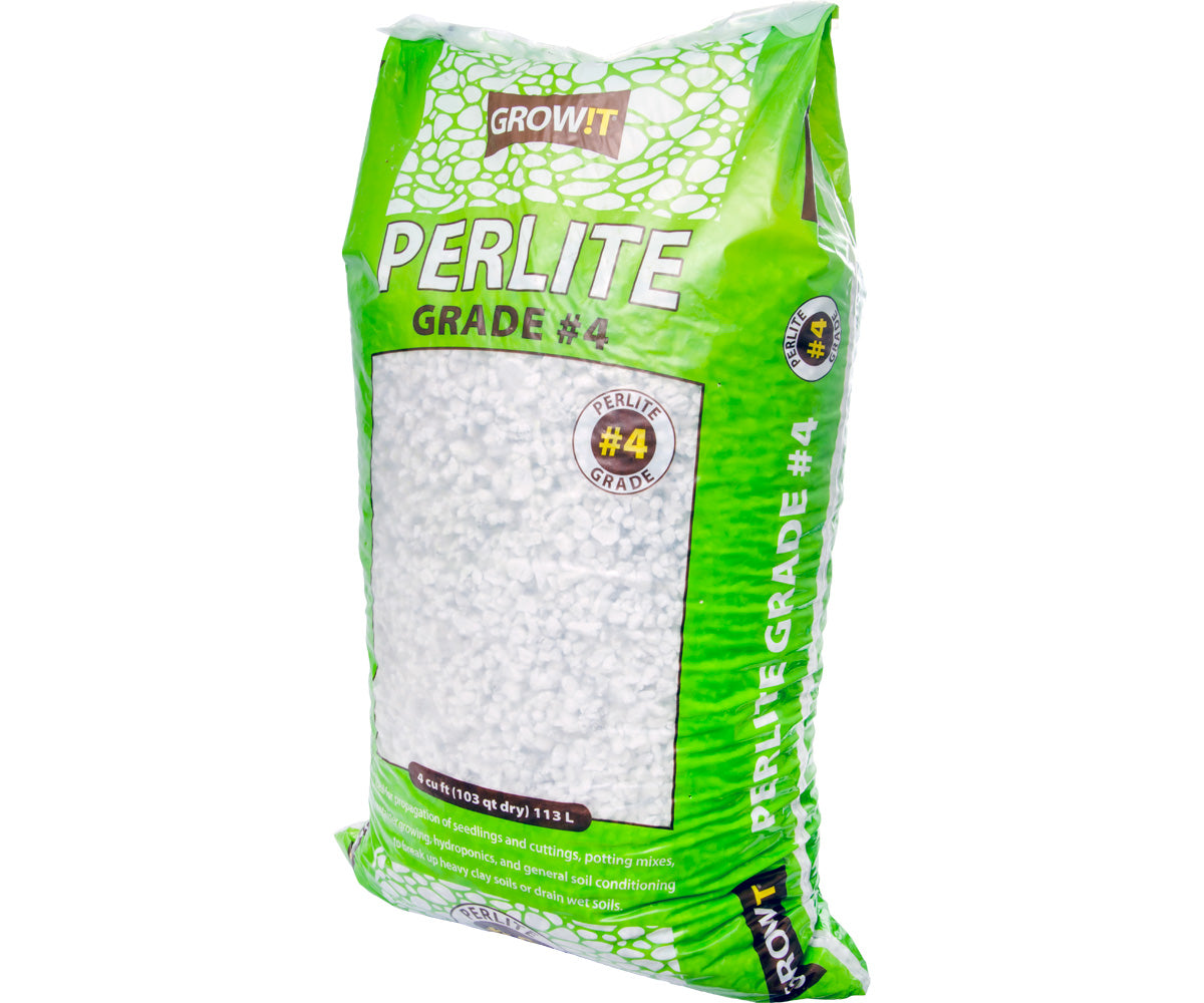 GROW!T Perlite Grade #4, 4 cu ft