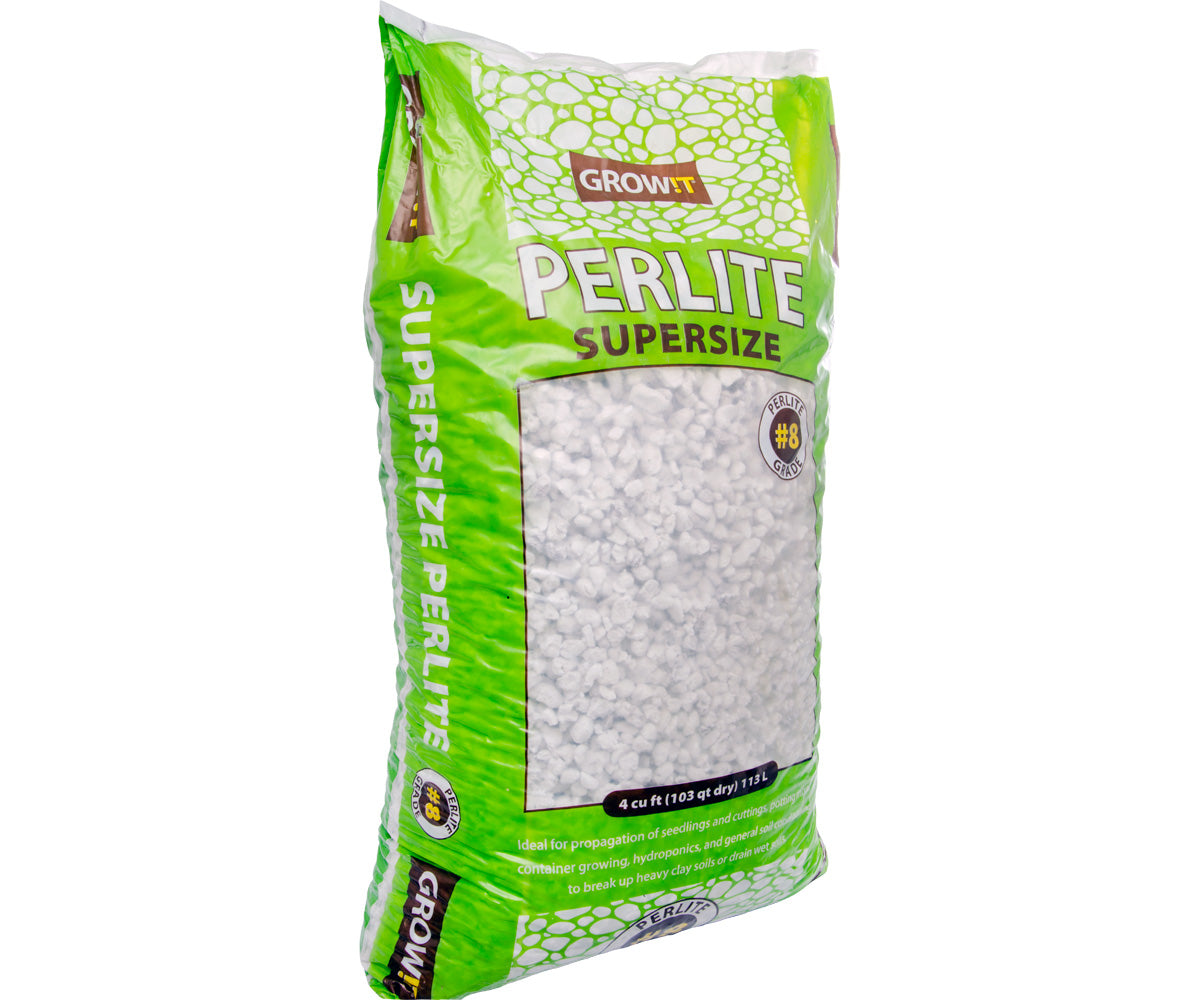 GROW!T Perlite Grade #8, 4 cu ft