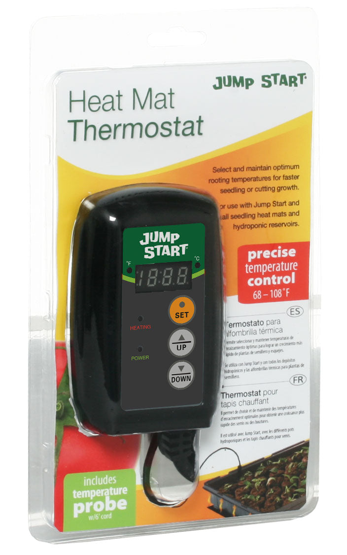 Controlador de temperatura digital Jump Start para tapetes térmicos 