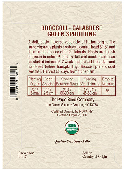 Broccoli Early green