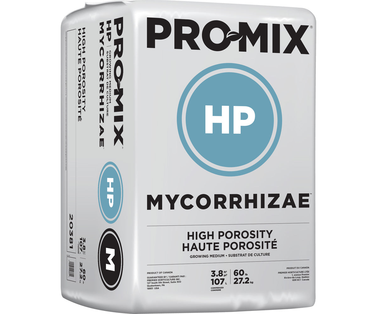 Medio de cultivo PRO-MIX HP con micorrizas, 3,8 pies cúbicos