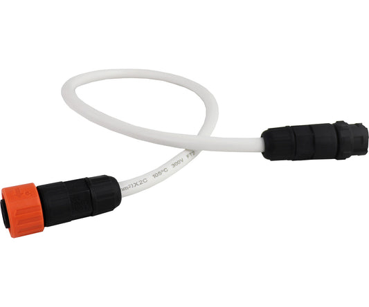 Cable de enlace de alimentación PHOTOBIO VP de 18", 18 AWG (blanco)