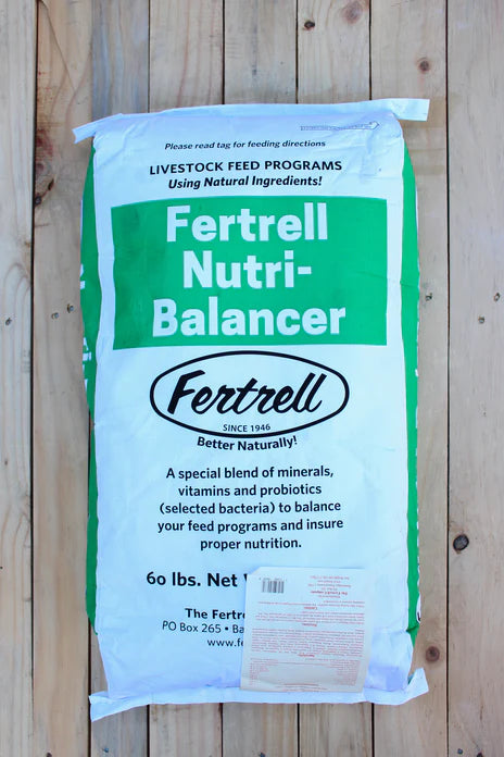 Fertrell Nutri-Balancer para aves de corral | Bolsa de 60 libras |