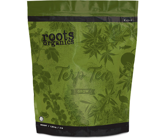Cultivo de té Terp de Roots Organics