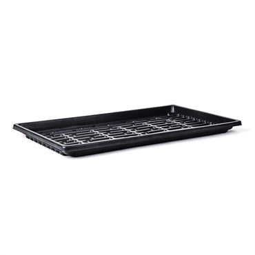 SunBlaster™ Double Thick Microgreen Trays - Standard 1020 - With Holes - Black