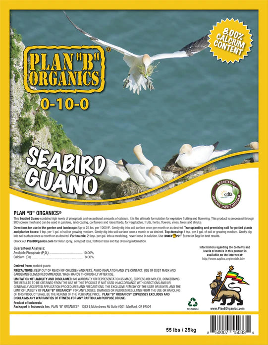 Seabird Guano 0-13-0 55#