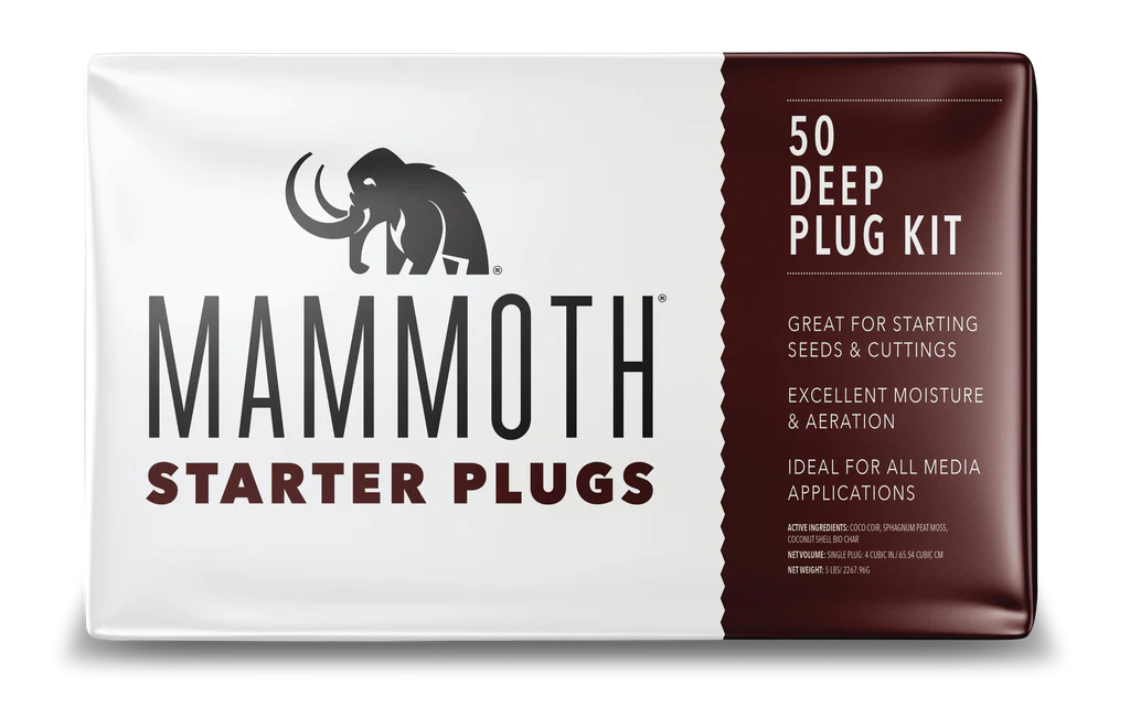 Mammoth Starter Plugs Tray of 50