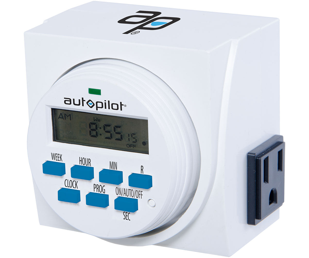 Dual Outlet 7-Day Digital Timer