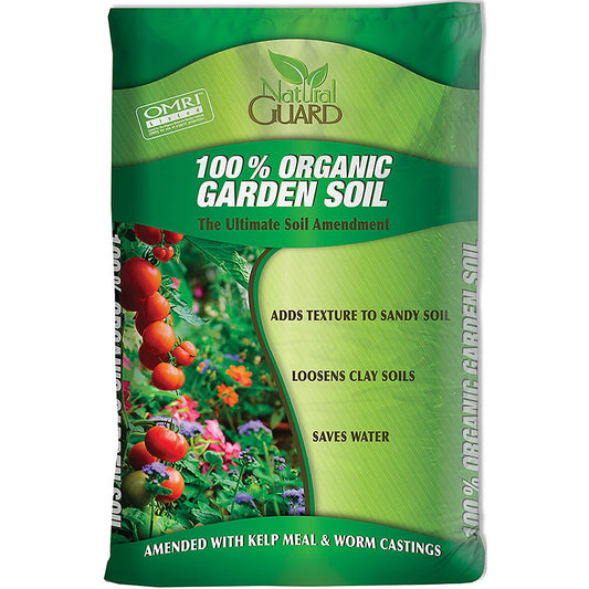 VPG™ Natural Guard® 100% Organic Garden Soil - 2cu ft - Loose Fill - OMRI Listed®