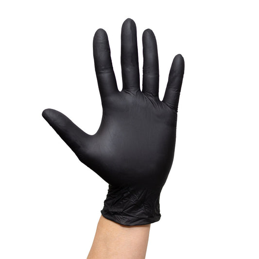 GripProtect Black Nitrile Gloves