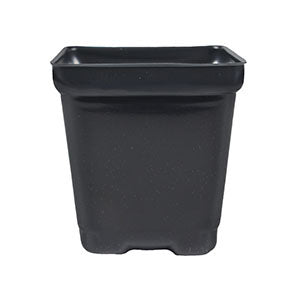 Square Deep Vacuum Pot - 3.25", Black