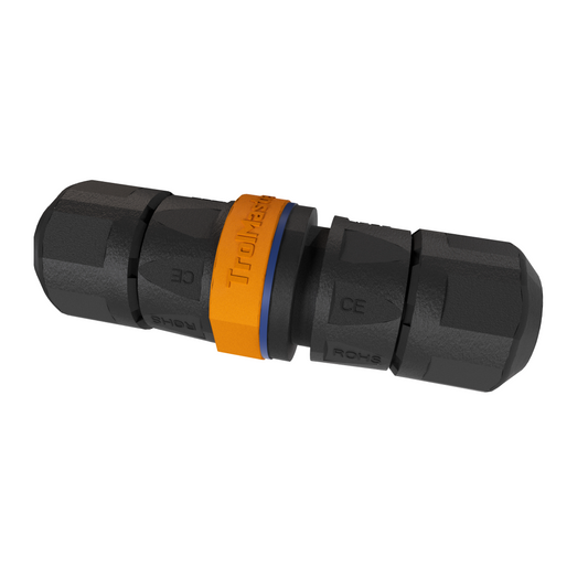 Trolmaster | ECW-1 | RJ12 Waterproof Straight-Through Inline Coupler |