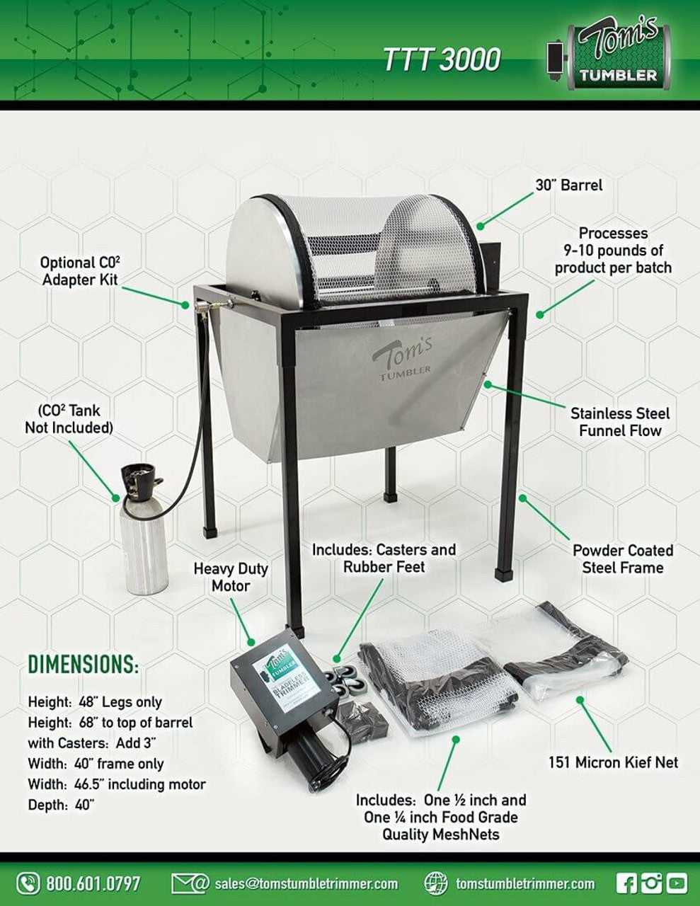 TTT 3000 Commercial Trimming System